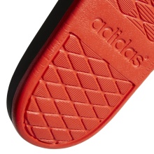 adidas Klapki Adilette Cloudfoam Plus Logo czerwono/czarne męskie (Rozmiar 52)